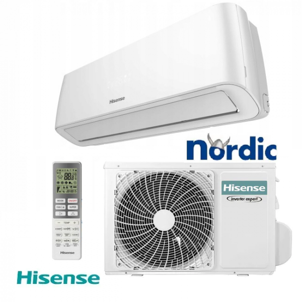 hisense-energy-pro-2022-1 Kлиматик Hisense QE35XV0EG / QE35XV0EW Energy Pro WiFi -25°С, 12 000 BTU - Image 1
