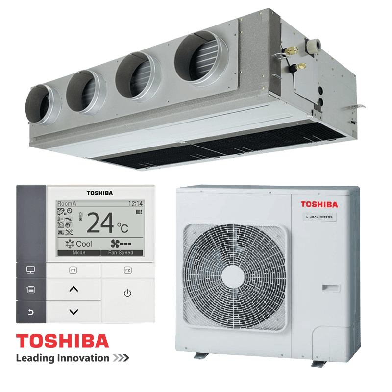 kanalen-klimatik-toshiba-rav-rm801btp-e-super-digital-27с Канален климатик Toshiba RAV-HM801BTP-E/RAV-GP801AT-E SDI -27°C, 24 000 BTU - Image 1