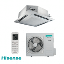 Касетъчен климатик Hisense AUC-140UR4RPHB4/AUW-140U6RP4, 3PH, 48000 Btu