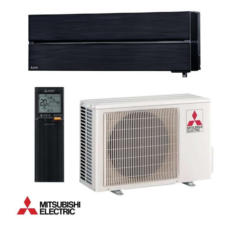 klimatik-mitsubishi-electric-msz-ln35vg-onyx-black Климатик Mitsubishi Electric MSZ-LN35VGB/MUZ-LN35VG WiFi Onyx Black R32, 12 000 BTU - Image 1