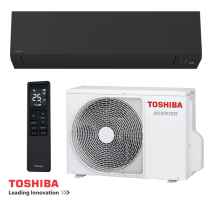 Хиперинверотен климатик Toshiba Edge Black RAS-B13G3KVSGB-E / RAS-13J2AVSG-E1, WiFi, 13 000 BTU, 10 000 BTU, A+++/A+++, 19 db(A)